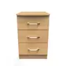Wessex 3 Drawer Bedside Cabinet