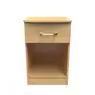 Wessex 1 Drawer Open Bedside Cabinet
