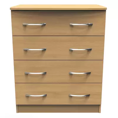Wessex 4 Drawer Wide Chest