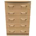 Wessex 5 Drawer Wide Chest