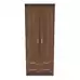 Wessex Double Wardrobe With 2 Drawers and Hanging Rail