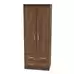 Wessex Double Wardrobe With 2 Drawers and Hanging Rail