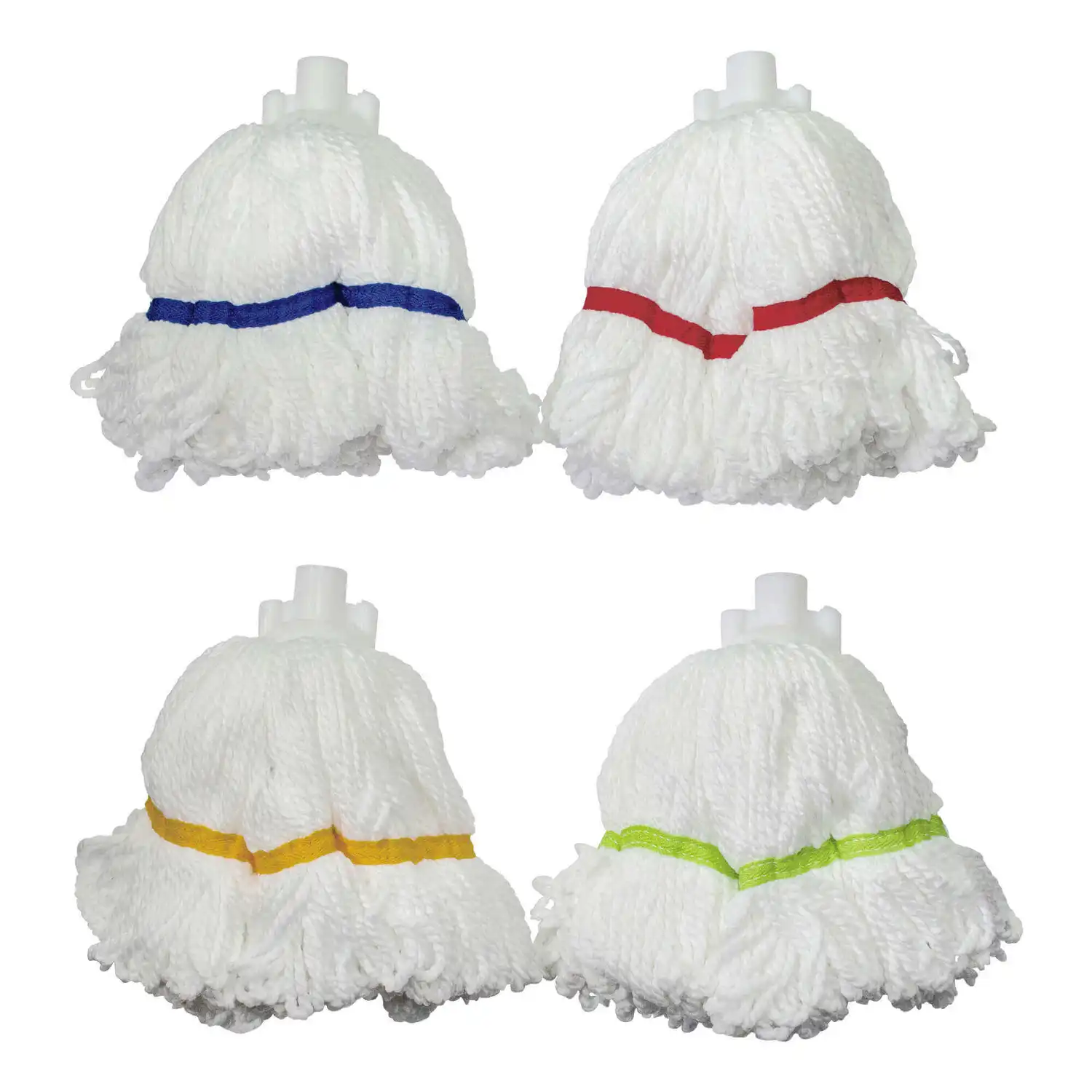Soclean Microfibre Socket Mop Head Green 5 Pack G3p75