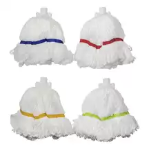 Soclean Microfibre Socket Mop Head Yellow 5 Pack