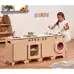 Natural Toddler Kitchen Set of 4