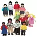 Multicultural Doll Family of 4