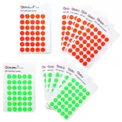 Circle Sticker Labels 13mm 140 Pack