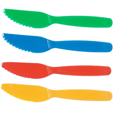 Harfield Polycarbonate Knives Green 10 Pack G3p100