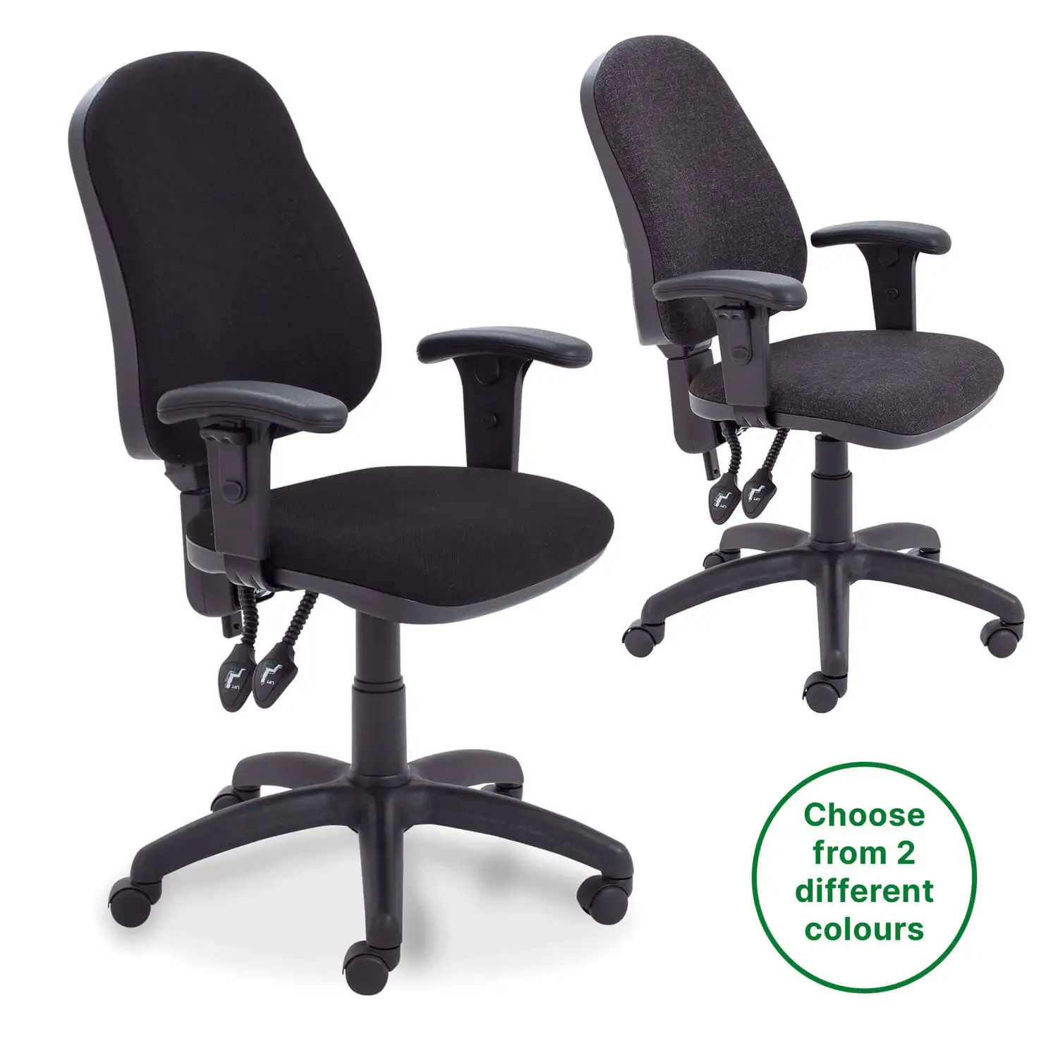 High Back Office Chair With Arms