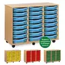 Mobile Drawer Unit With 24 Trays