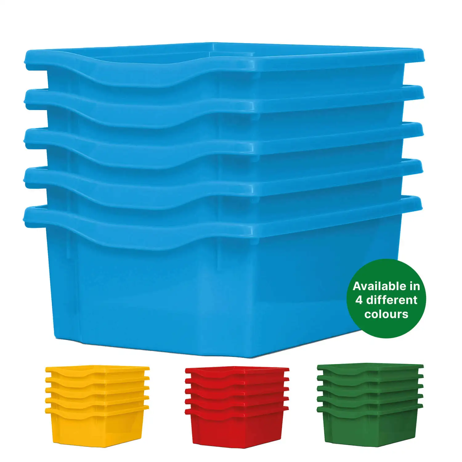 Trays for Drawer Unit Double Depth 5 Pack