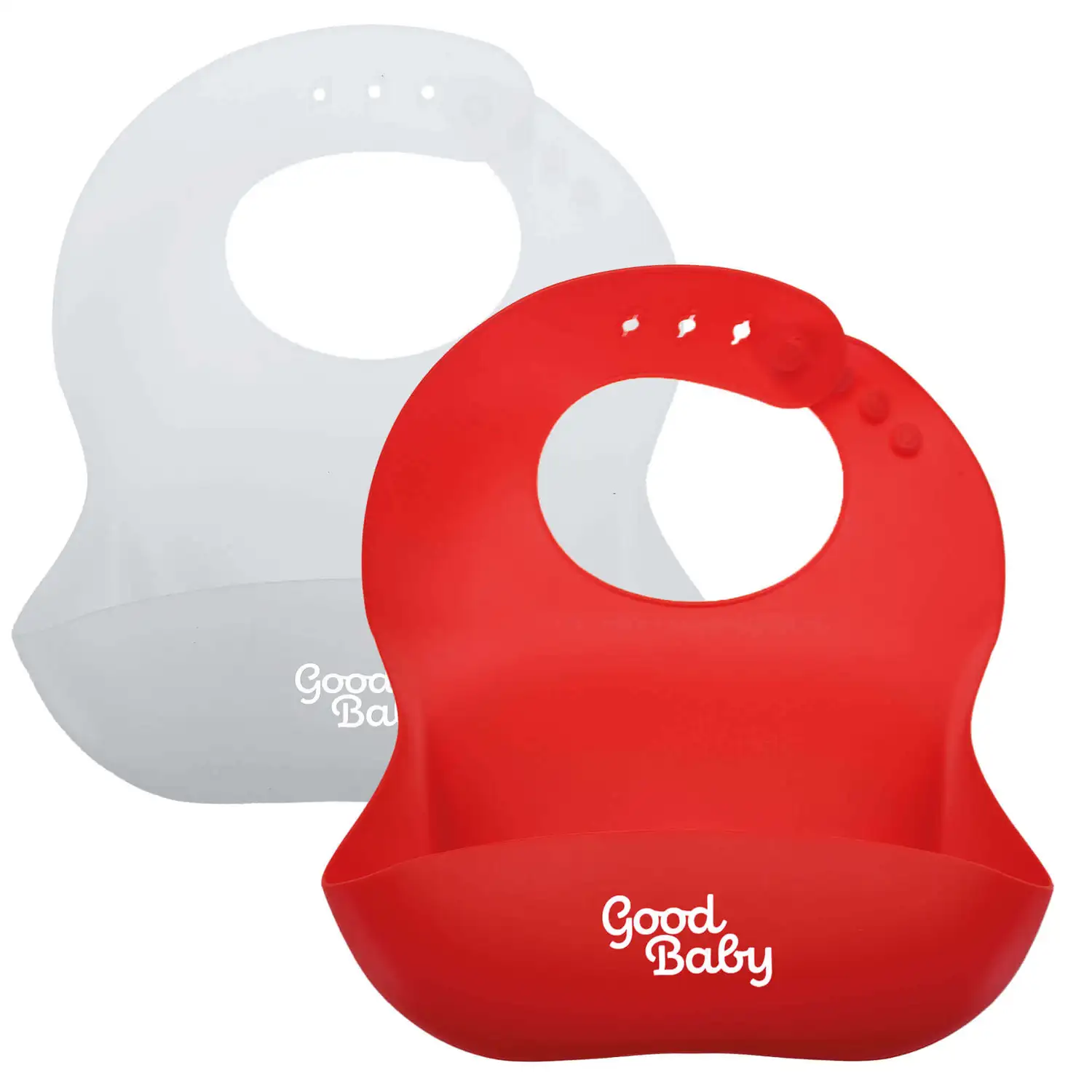 Good Baby Silicone Bibs 10 Pack
