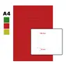 Writy A4 Exercise Book 15mm Ruled / Plain 80 Page 50 Pack