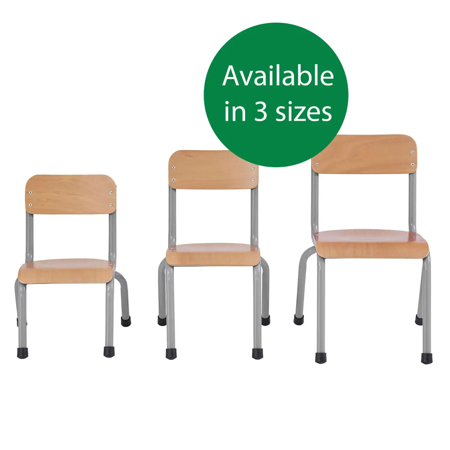 Milan Chair Grey 4 Pack