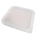 COOQUS Lid for Square Storage Container White