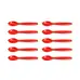 Swixz Polycarbonate Teaspoons 12 Pack