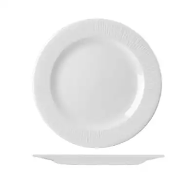 Churchill Bamboo White Plate 12 Pack