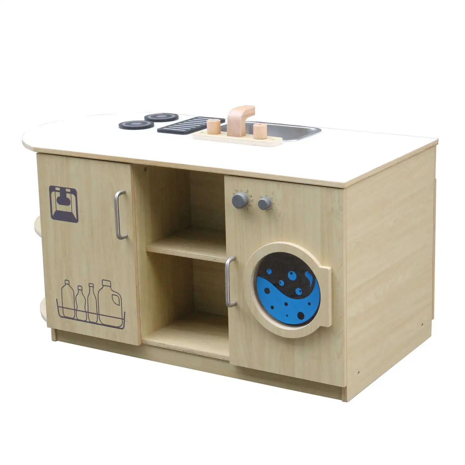 Wooden Kitchen Island