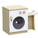 Wooden Washing Machine and Ironing Station