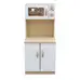 Wooden Cupboard With Microwave