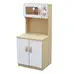 Wooden Cupboard With Microwave