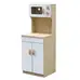 Wooden Cupboard With Microwave