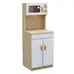 Wooden Cupboard With Microwave