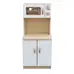 Wooden Cupboard With Microwave