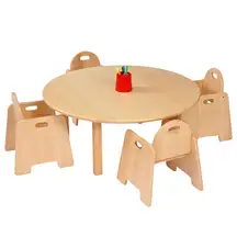 Circular Table Infant With 4 Chairs