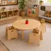 Circular Table Infant With 4 Chairs
