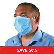 Type IIR Face Masks Pallet Deal Only £1.50 Per Pack 47922