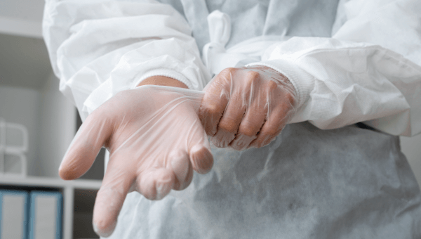 Direct Gloving vs Hand Hygiene Before Donning Gloves Study