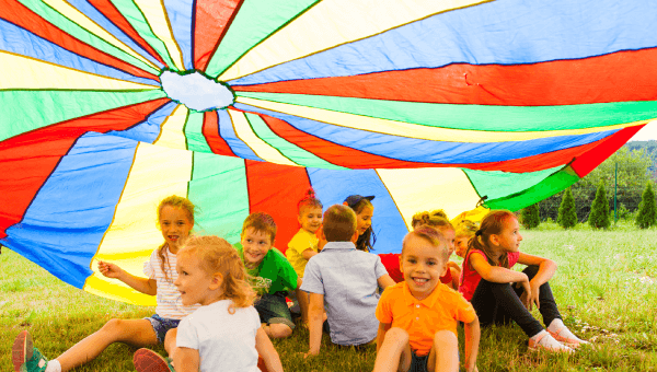 Fun Parachute Games For Teaching Young Children