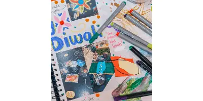 Storing pens horizontally helps stop them drying out