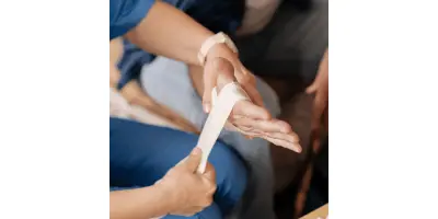 Plasters and dressings all have expiry dates