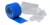 A roll of blue tape and a medium dressing