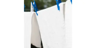 Line drying extends textile life