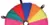A colourful parachute for playing games