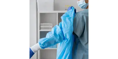 Disposable aprons are designed for single use
